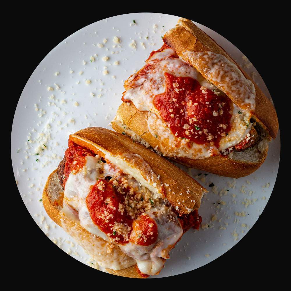 meatball marinara sub